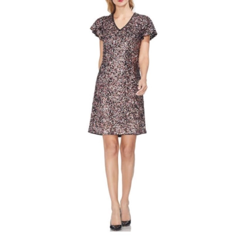 Vince Camuto Gilded Rose Dress